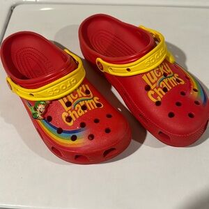 GUC Crocs Lucky Charms Clogs M8/W10